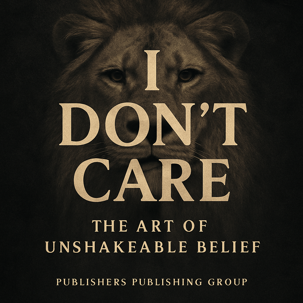 I Don't Care: The Art of Unshakeable Belief