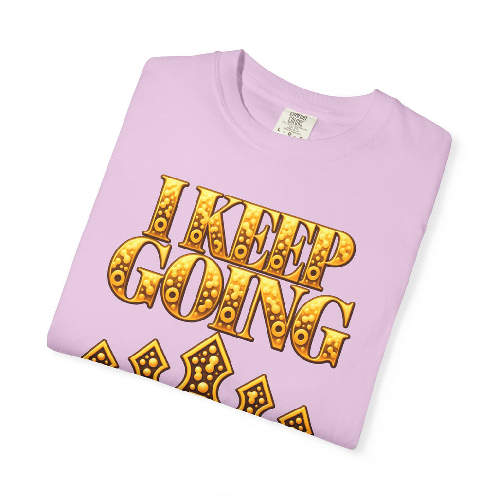 I Keep Going Faith-Inspired Crown T-Shirt