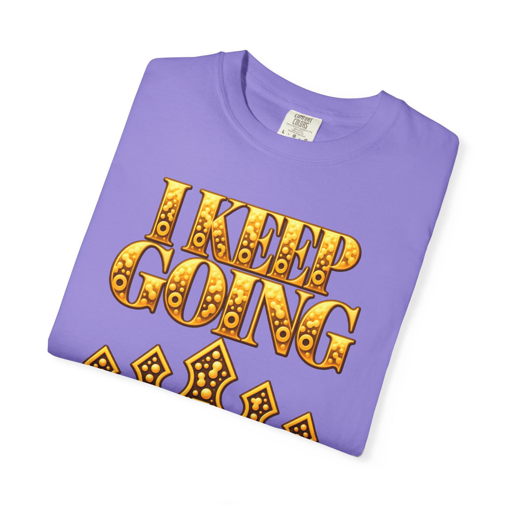 I Keep Going Faith-Inspired Crown T-Shirt