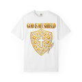 God Is My Shield Christian Cross T-Shirt