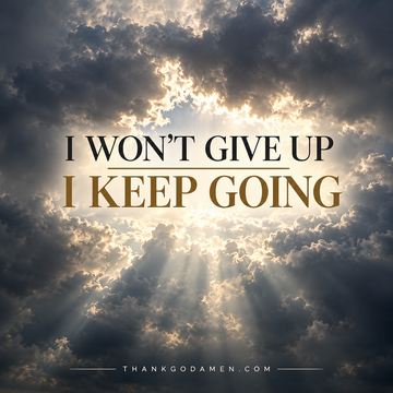 I Won't Give Up